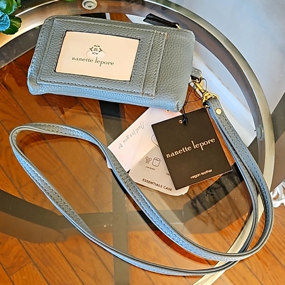 Nanette Lepore Handbags - Nanette Lepore Essentials Case Gray NWT